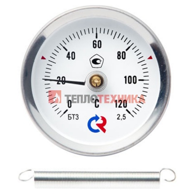Термометр БТ-30 Ду63 накладной 1/2", 0 - 150*